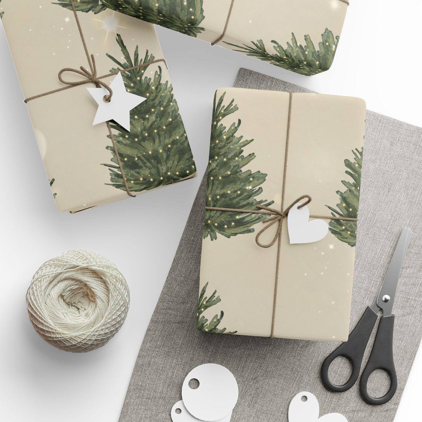 Elegant Christmas Tree Wrapping Paper