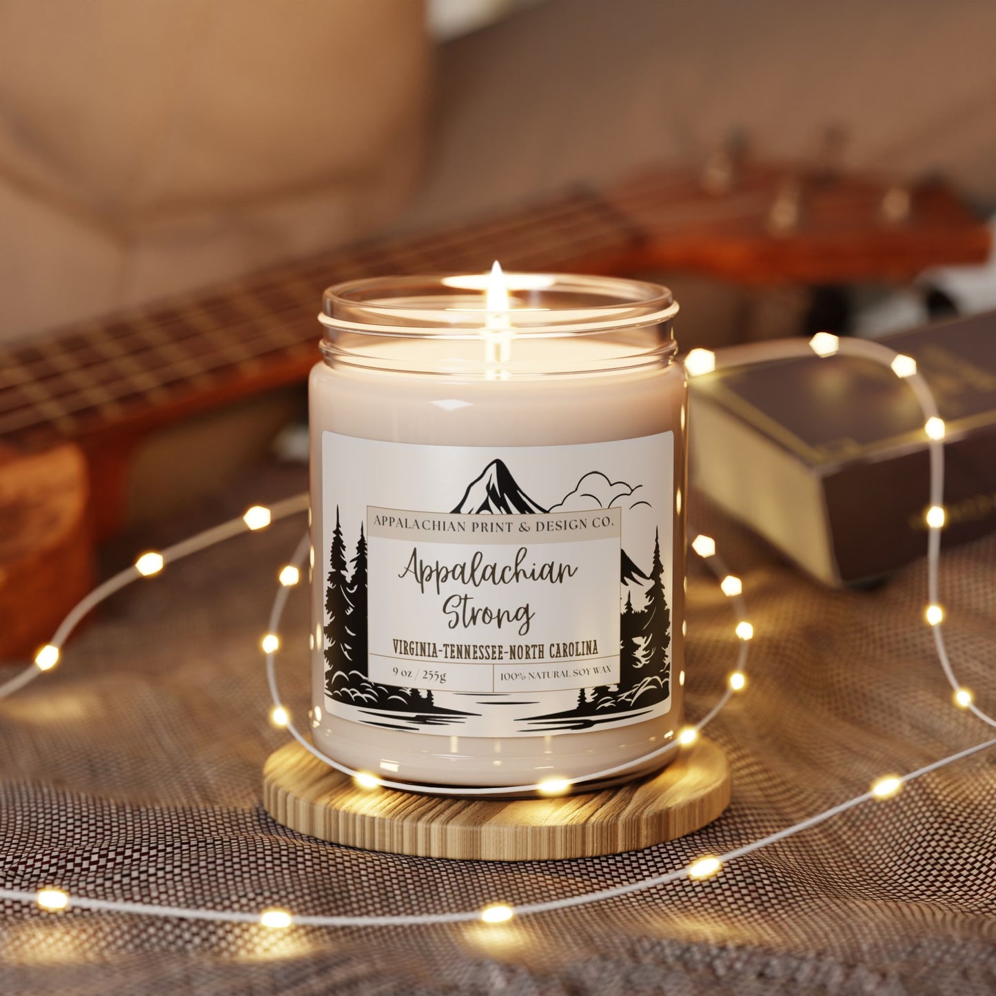 Appalachian Strong Candle