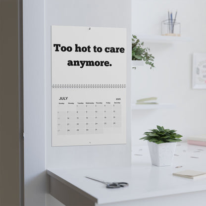 The Bare Minimum: A Deadpan Calendar for the Unmotivated. Calendar (2025)