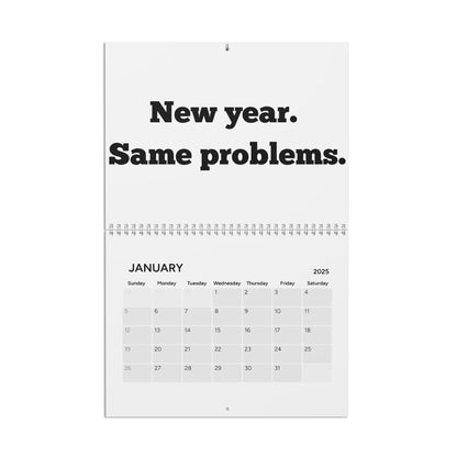 The Bare Minimum: A Deadpan Calendar for the Unmotivated. Calendar (2025)