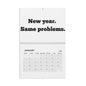 The Bare Minimum: A Deadpan Calendar for the Unmotivated. Calendar (2025)