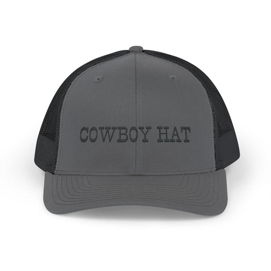 Cowboy Hat Snapback Trucker Cap