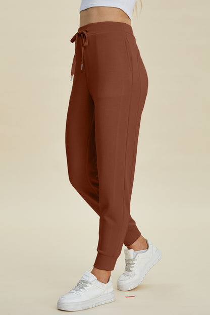 Air Scuba Drawstring High Waist Joggers