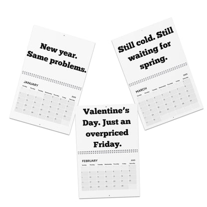 The Bare Minimum: A Deadpan Calendar for the Unmotivated. Calendar (2025)