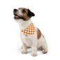 Checkerboard Pet Bandana Collar