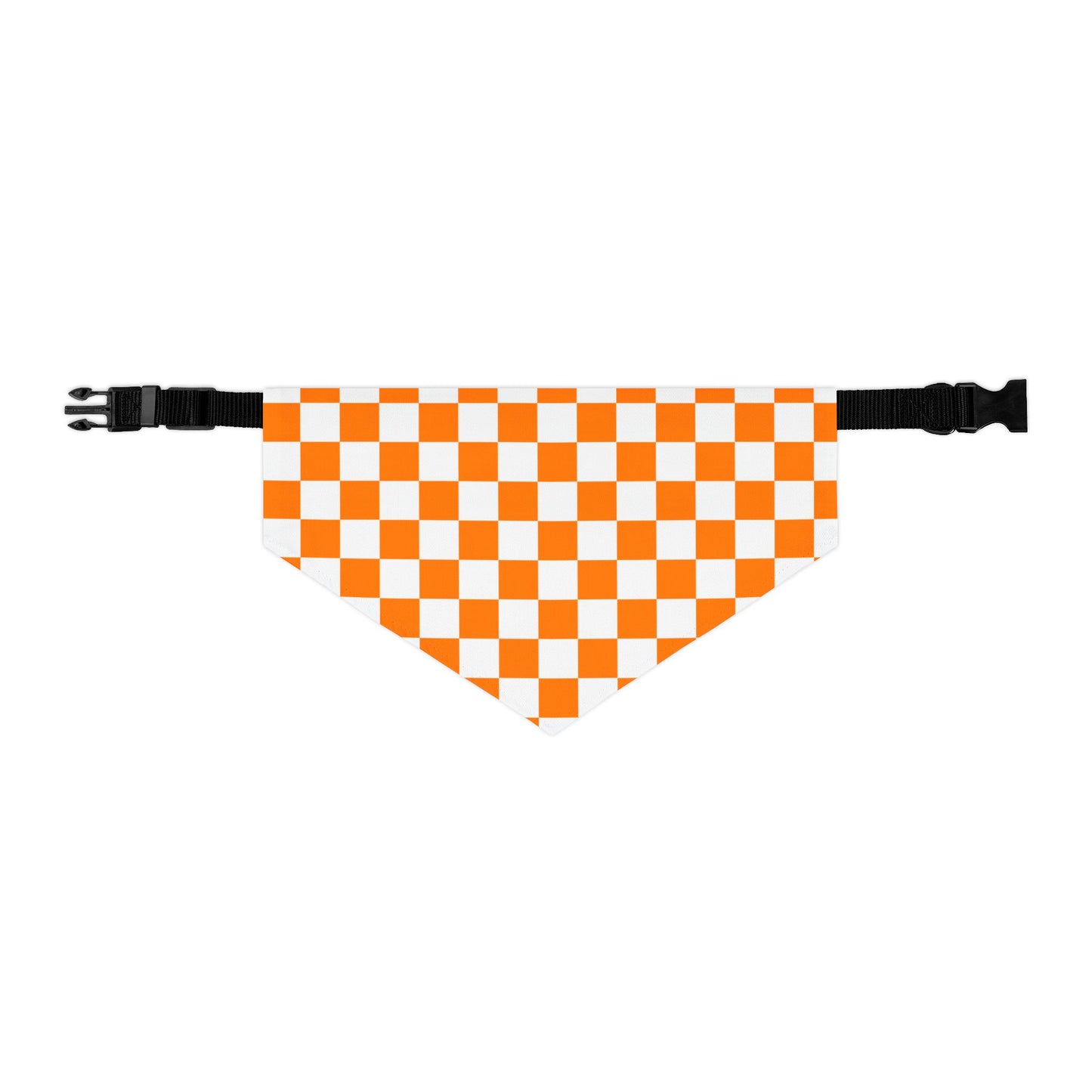 Checkerboard Pet Bandana Collar