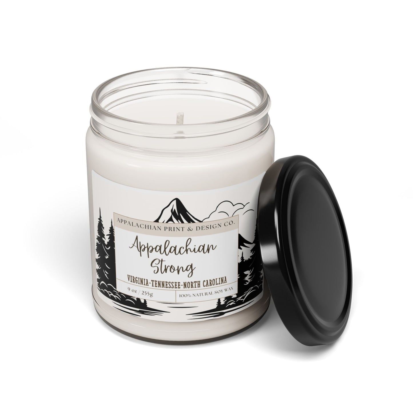 Appalachian Strong Candle