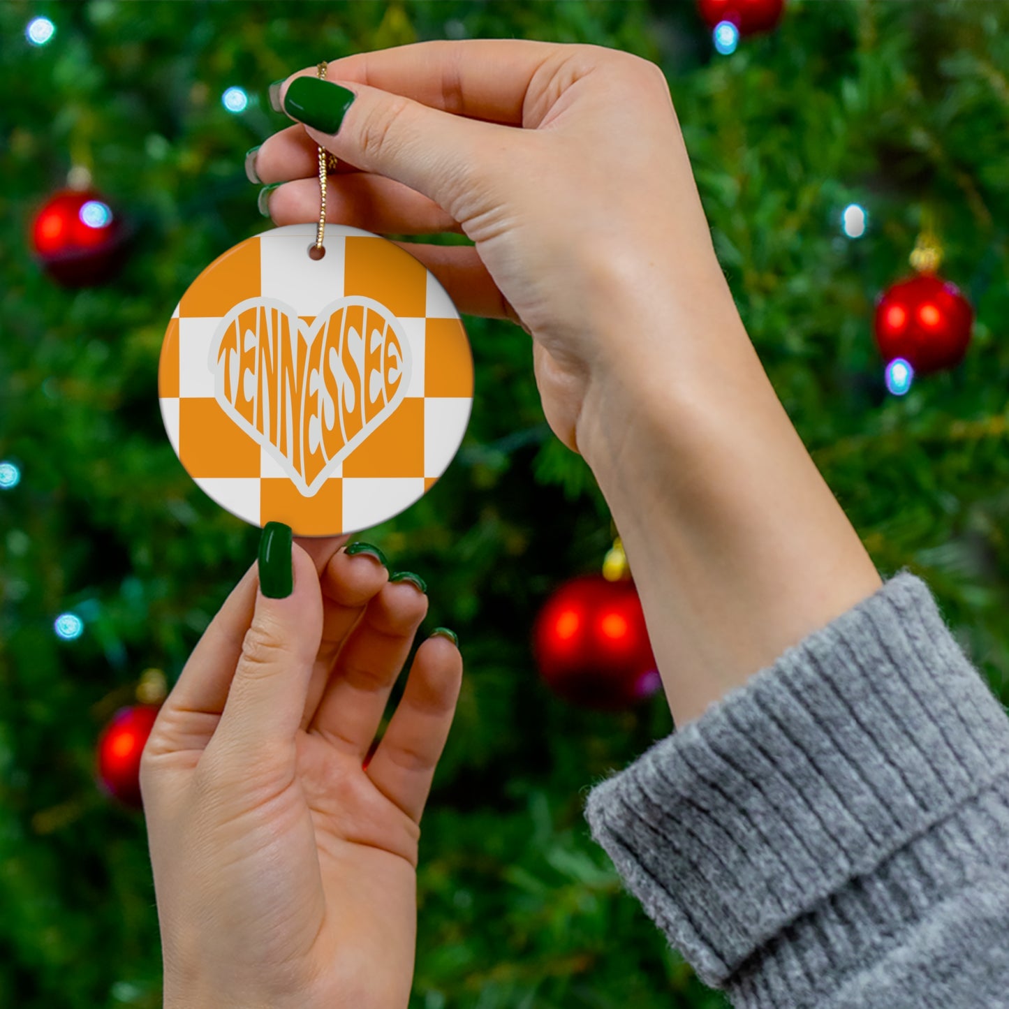 Tennessee Ceramic Ornament