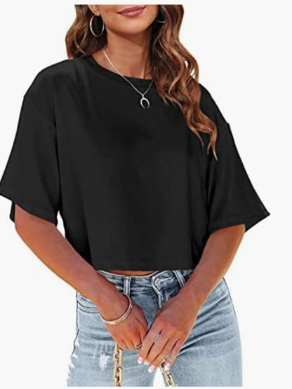 Round Neck Half Sleeve T-Shirt