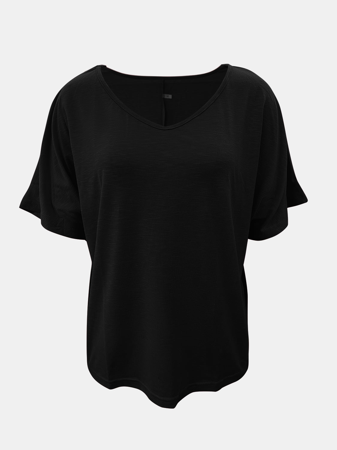 Scoop Neck Short Sleeve T-Shirt